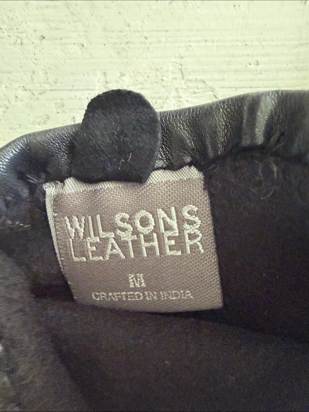 Wilsons Leather Black Men's Leather Gloves